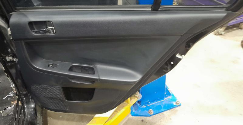 2016 Mitsubishi Lancer Rear Door Trim Panel