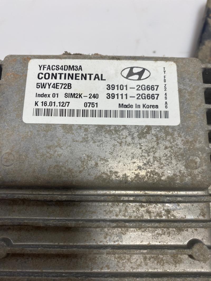 2012 Hyundai Sonata Engine/Motor Brain Box