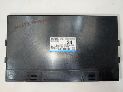 2016 Subaru Forester Multifunction Integrated Control Module 88281SG250