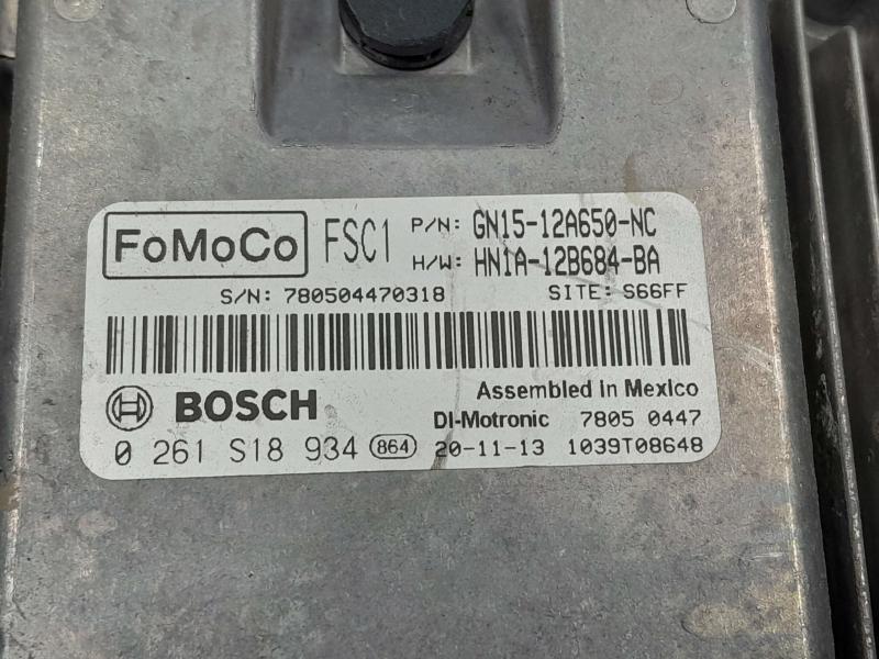 2021 Ford EcoSport Engine/Motor Brain Box