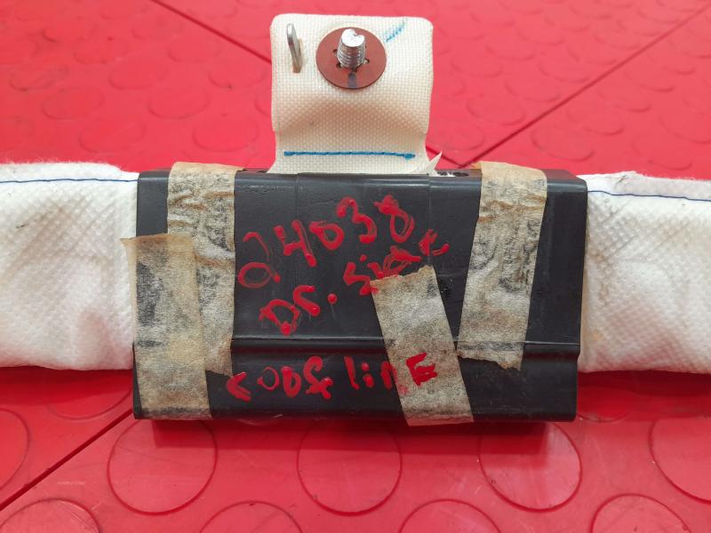2010-2013 Kia Forte Sedan Driver Roof Curtain Side Air Bag Inflator Left OEM 850101M000