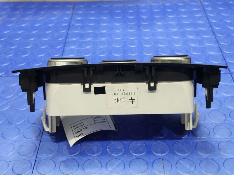 2012 Mazda Mazda5 Heater A/C Control