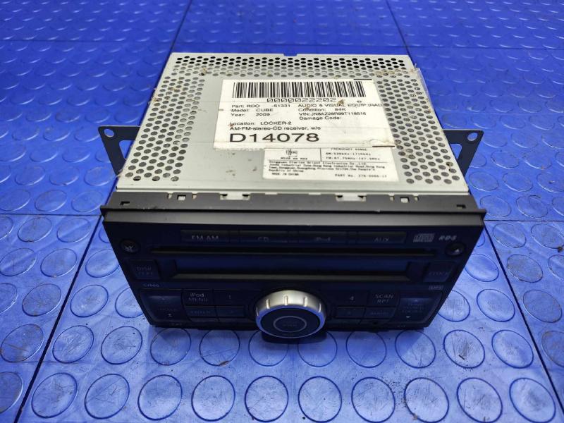 2009 Nissan Cube Audio & Visual Equip.(Radio)