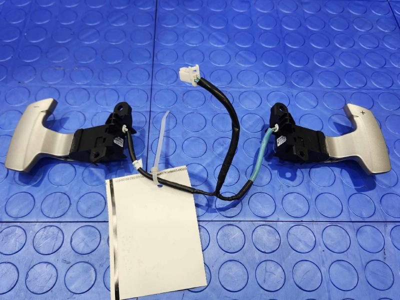 2013-2016 Subaru XV Crosstrek Steering Wheel Paddle Shifter Set OEM 34325FJ001