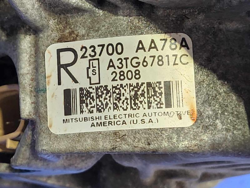 2013 Subaru Legacy Alternator