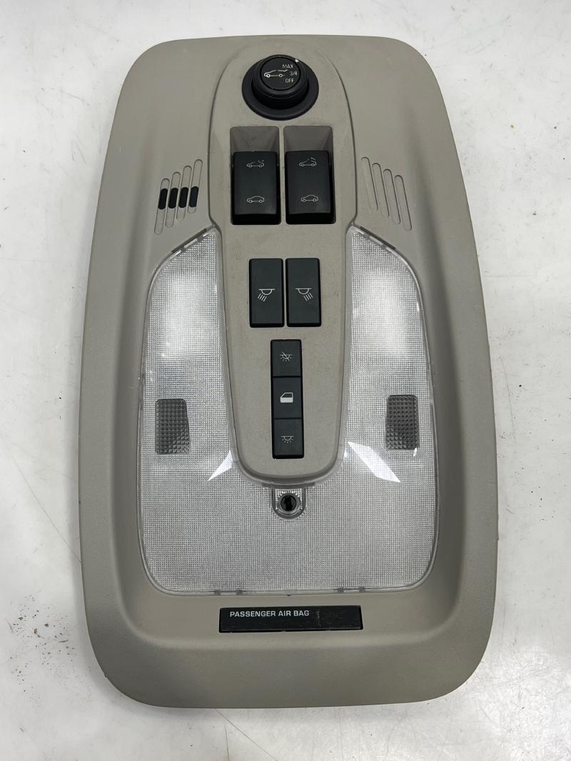 2010 2011 GMC Terrain Roof Console Assembly w/ Sunroof - Gray OEM 20862179