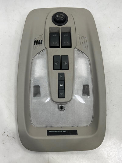 2010 2011 GMC Terrain Roof Console Assembly w/ Sunroof - Gray OEM 20862179