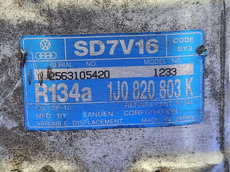 2005 Volkswagen Jetta A/C Air Compressor