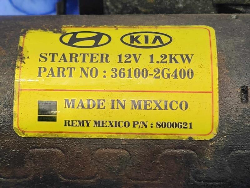 2014 Hyundai Santa Fe Starter Motor