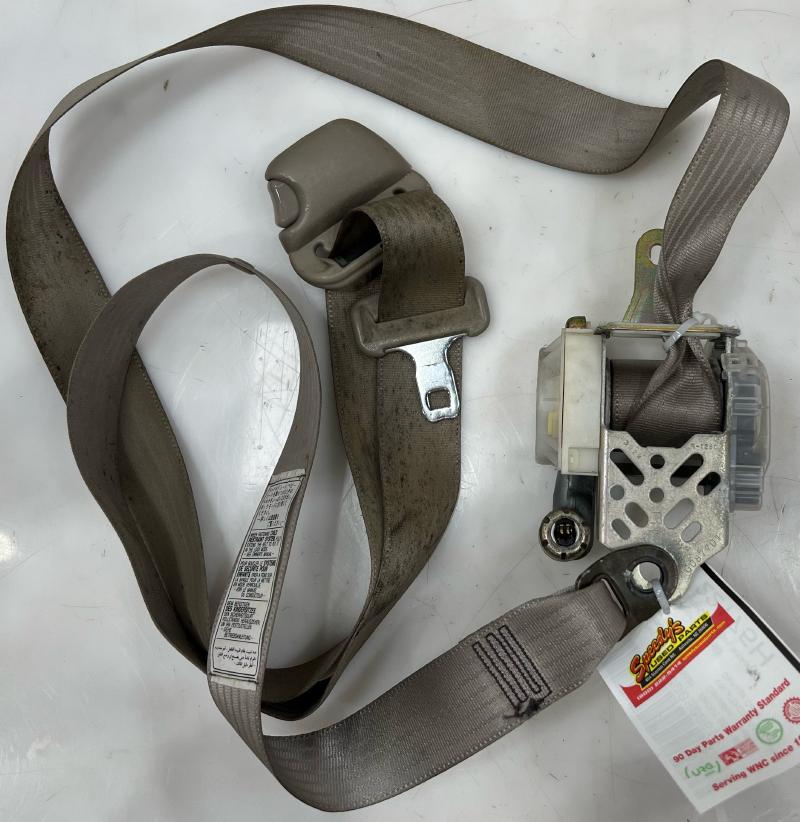 2004 2005 Toyota Rav4 Front Seat Belt Retractor RH Passenger Tan OEM 7321042370E1