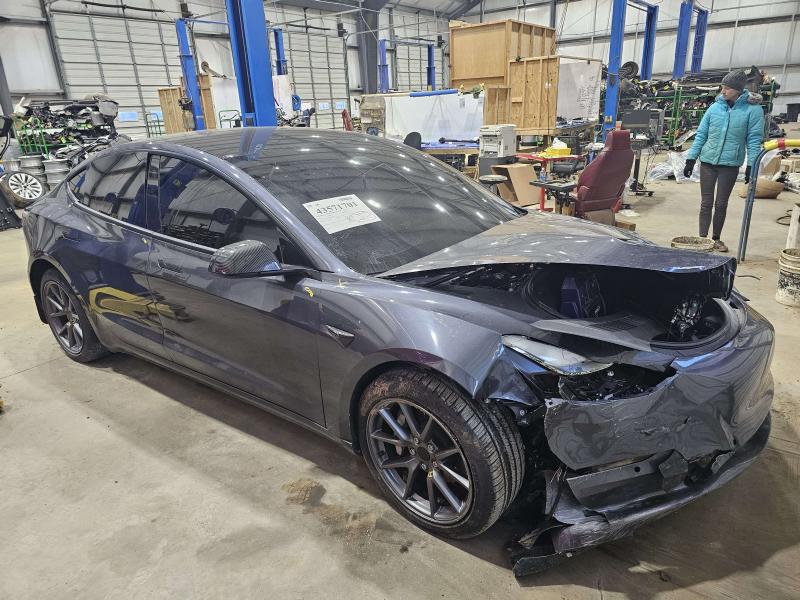 2021 Tesla Model 3 Center Pillar
