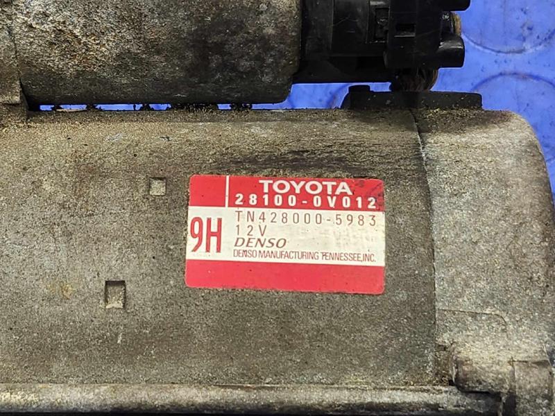 2010 Toyota RAV4 Starter Motor