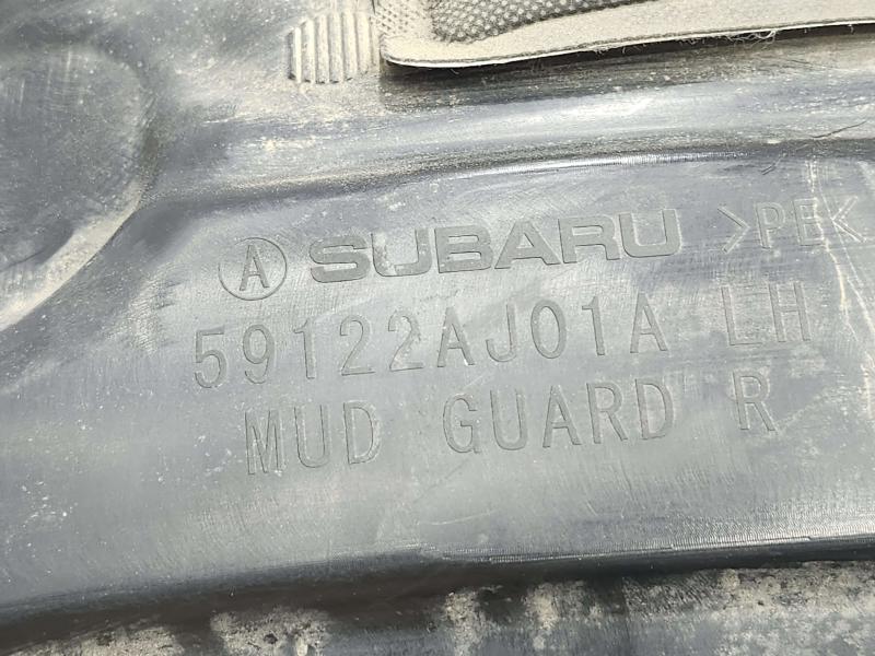 2012 Subaru Legacy Inner Fender Liner