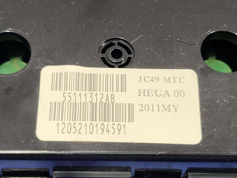 2012 Dodge Grand Caravan Heater A/C Control