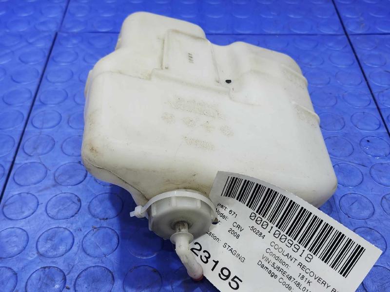 2007-2011 Honda CR-V Radiator Engine Coolant Overflow Reservoir OEM 19101RZAA00
