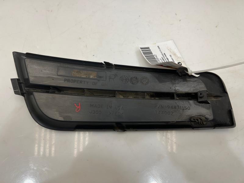 2011 - 2014 Chevrolet Cruze Front Right Bumper Fog Lamp Cover Grille OEM 94831150