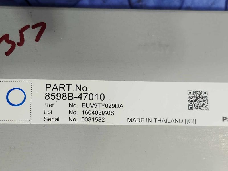 2016-2022 Toyota Prius AC/DC Power Inverter Genuine OEM Part 8598B47010