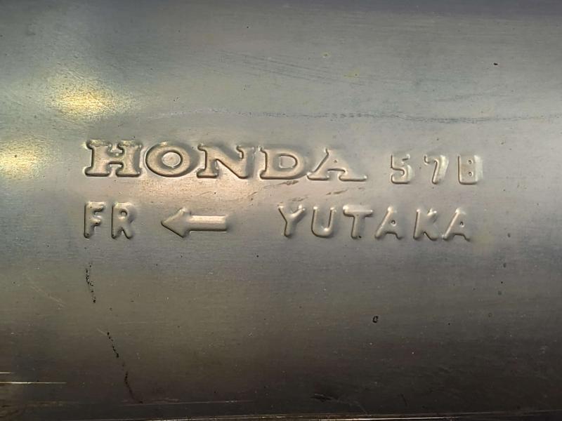 2016 Honda Fit Muffler