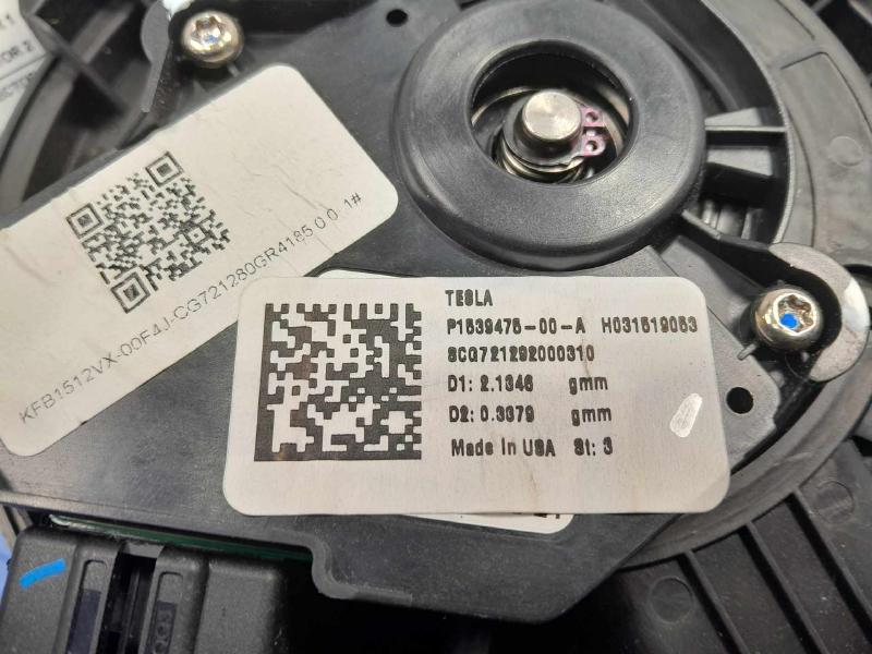 2021 Tesla Model 3 Blower Motor