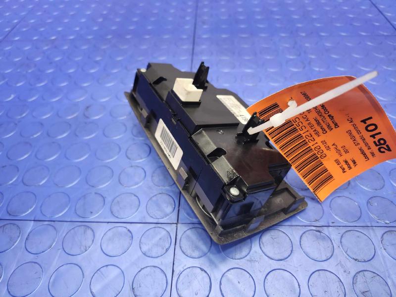 2010 Toyota Highlander Heater A/C Control
