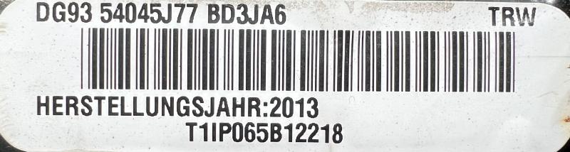 2013 Lincoln MKZ Air Bag