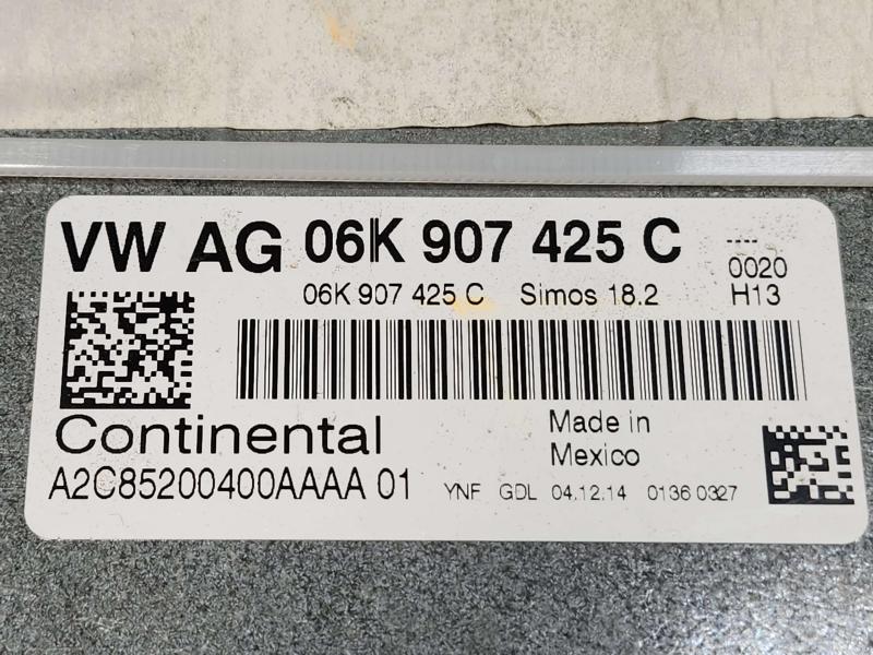 2015 Volkswagen Beetle 1.8L Electronic Control Module ECU ECM OEM 06K906071AC