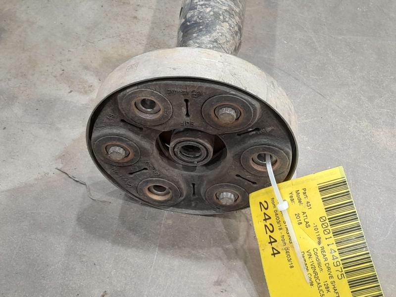 2018 Volkswagen Atlas Rear Drive Shaft
