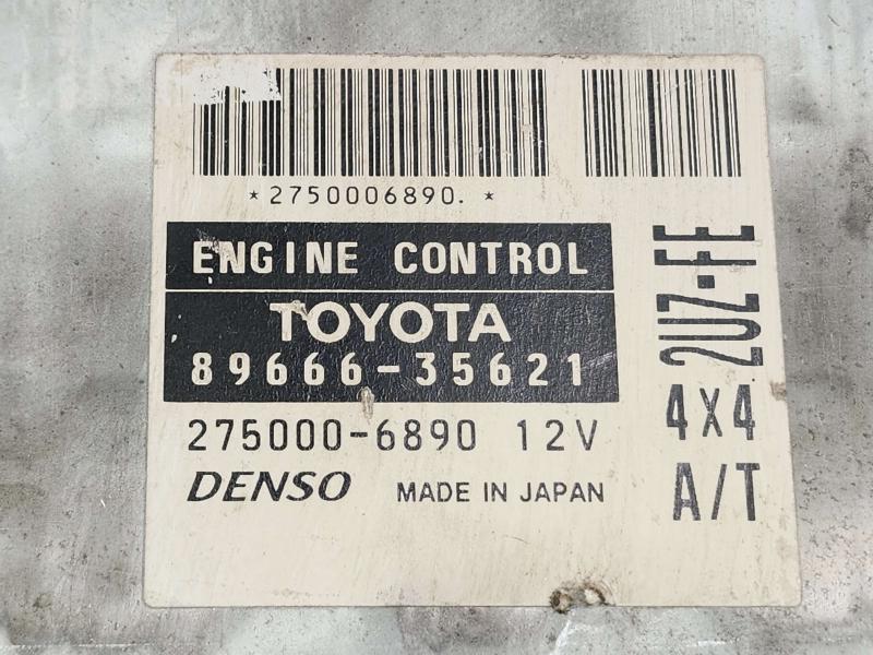 2003 Toyota 4Runner OEM 4.7L V8 4WD Engine Control Module ECM ECU 8966635621