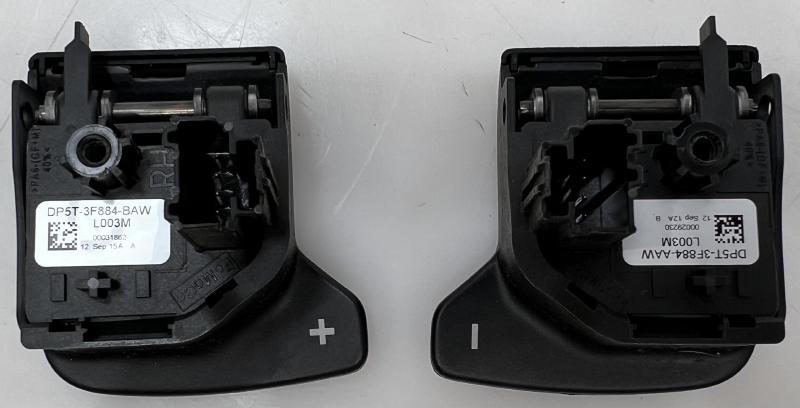 2013 - 2016 Lincoln MKZ Steering Wheel Paddle Shifter Set OEM DP5T3F884AAW / BAW