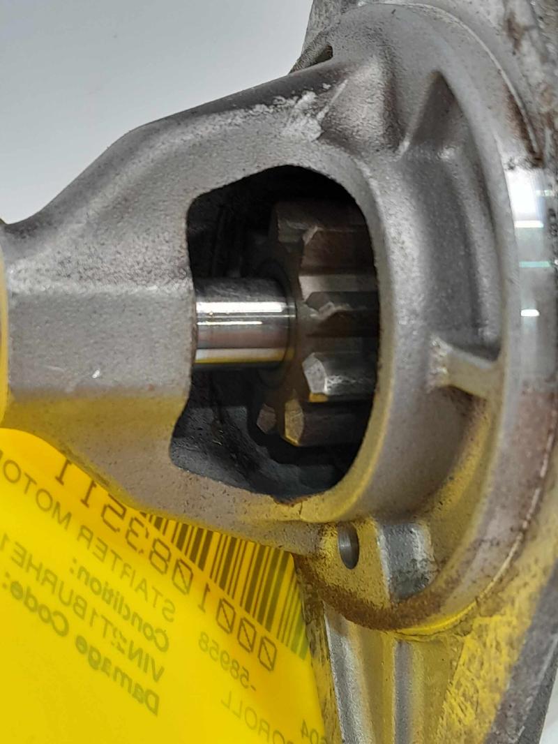 2015 Toyota Corolla Starter Motor