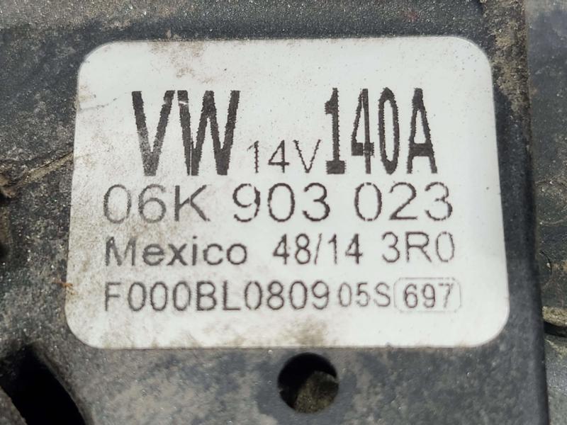 2015 Volkswagen Beetle Alternator