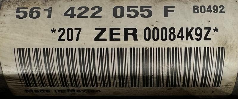 2012 Volkswagen Passat Steering Gear (Incl. Rack)