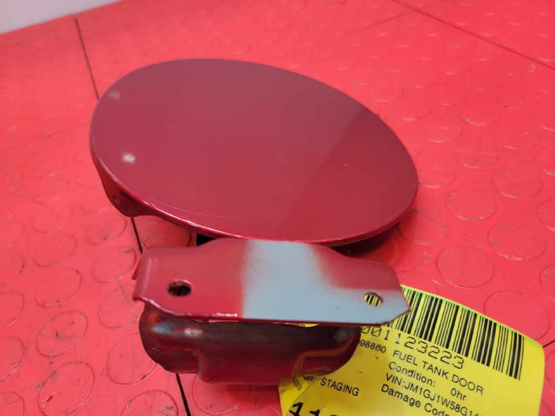 2014-2021 Mazda 6 Fuel Fill Door Gas Flap Red 41V Genuine OEM Part GHK142410