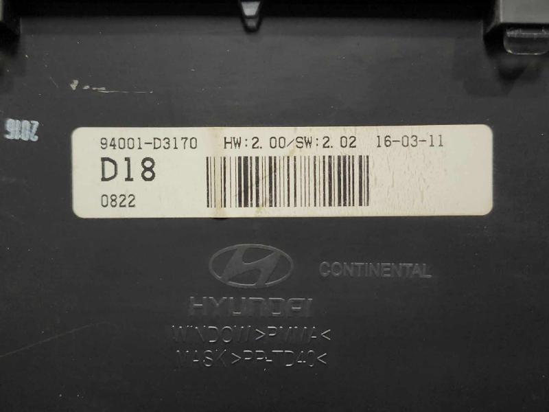 2016 Hyundai Tucson Speedometer
