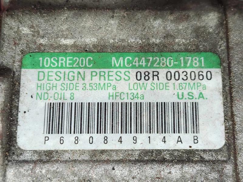 2015 Dodge Journey A/C Air Compressor