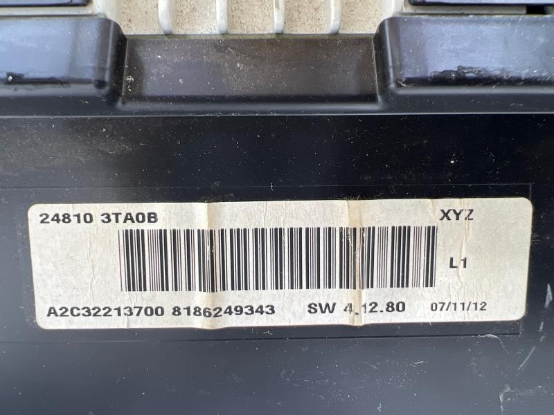 2013 Nissan Altima Sedan 3.5L Instrument Cluster Speedometer Thru 3/13 OEM