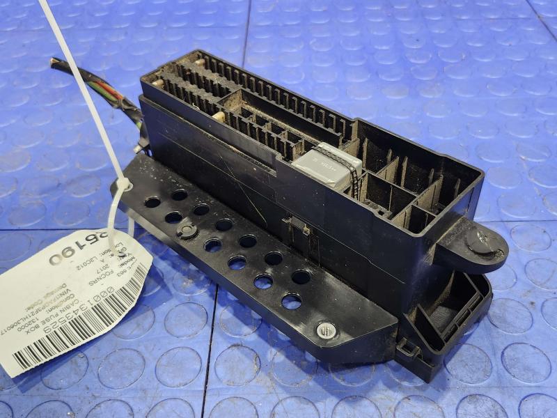 2017 Ford Focus Cabin Fuse Box
