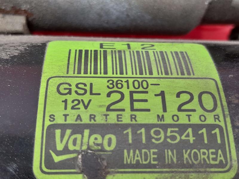 2014 Kia Forte Starter Motor