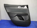2019 Kia Forte Rear Door Trim Panel Left Driver Side Black Leather OEM 83307M7010B2Q,LH
