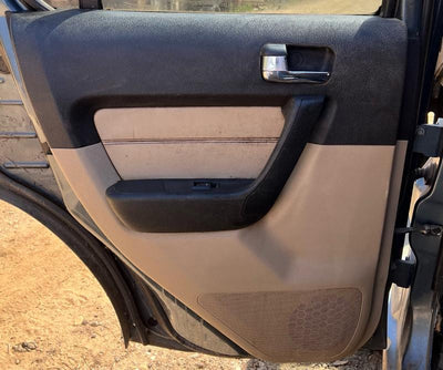2006 2007 Hummer H3 Rear Door Trim Panel LH Driver Side Cashmere OEM