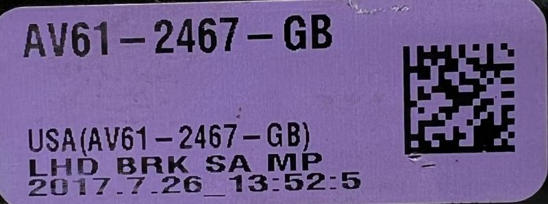 2013 - 2019 Ford Escape Brake Pedal and Bracket Assembly OEM AV6Z-2455-H