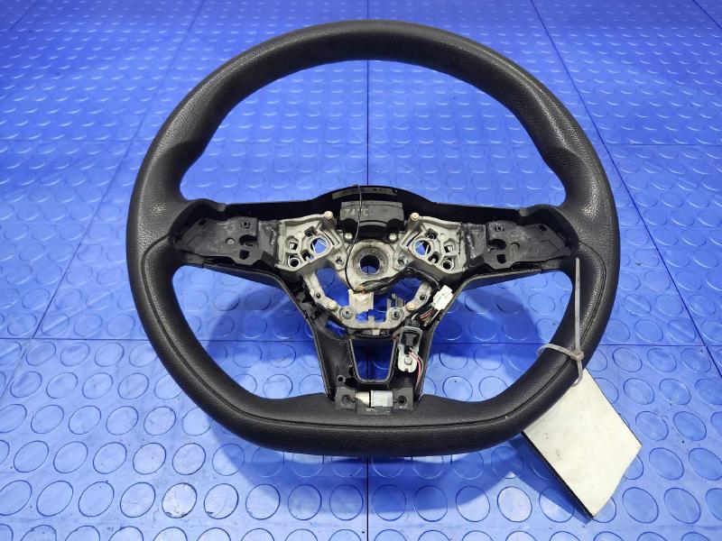 2020-2021 Nissan Versa Steering Wheel Black Urethane Genuine OEM 484305EE4A