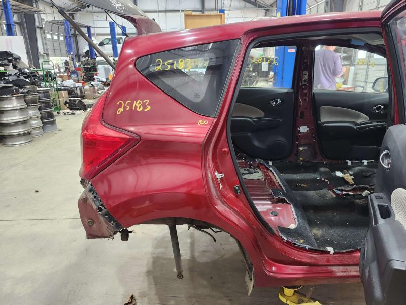 2014 Nissan Versa Quarter Panel