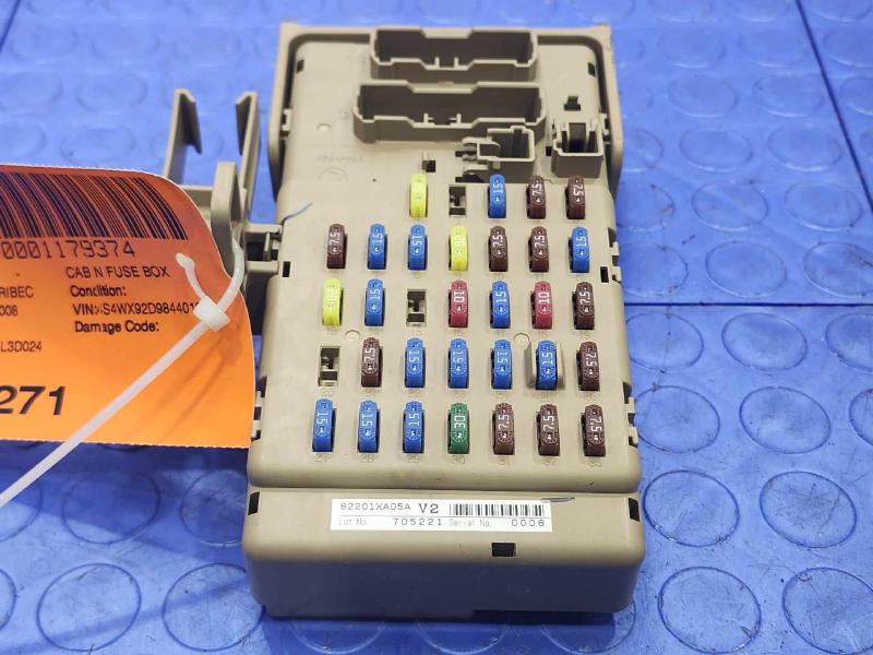 2008 Subaru Tribeca Cabin Fuse Box