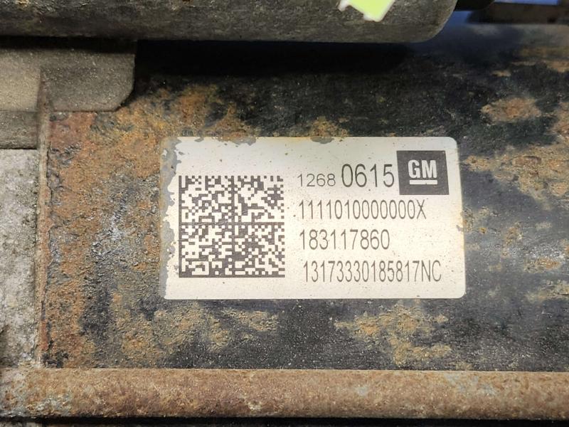 2018 Chevrolet Equinox Starter Motor
