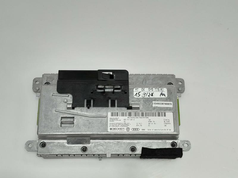 2007 Audi S6 Info-Gps-Tv Screen