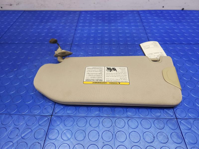 2013 Infiniti FX35 Sun Visor