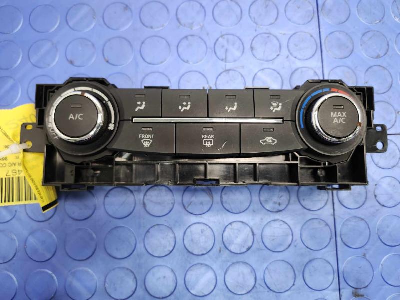 2016 Nissan Rogue Heater A/C Control