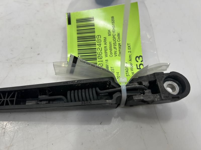 2010 - 2016 Subaru Forester Back Glass Wiper Arm OEM 86532SC080