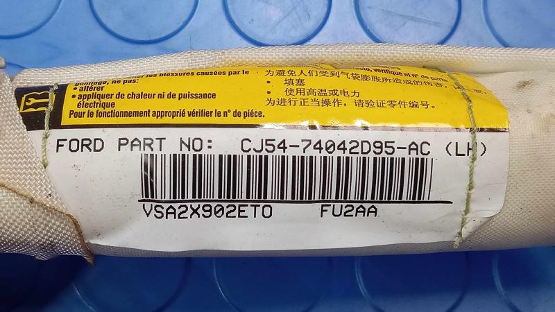 2013 Ford Escape Driver Side Curtain Roof Air Bag Left Side OEM CJ5Z78042D95A